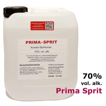 Prima-Sprit 70% vol. 5 Liter im Kanister